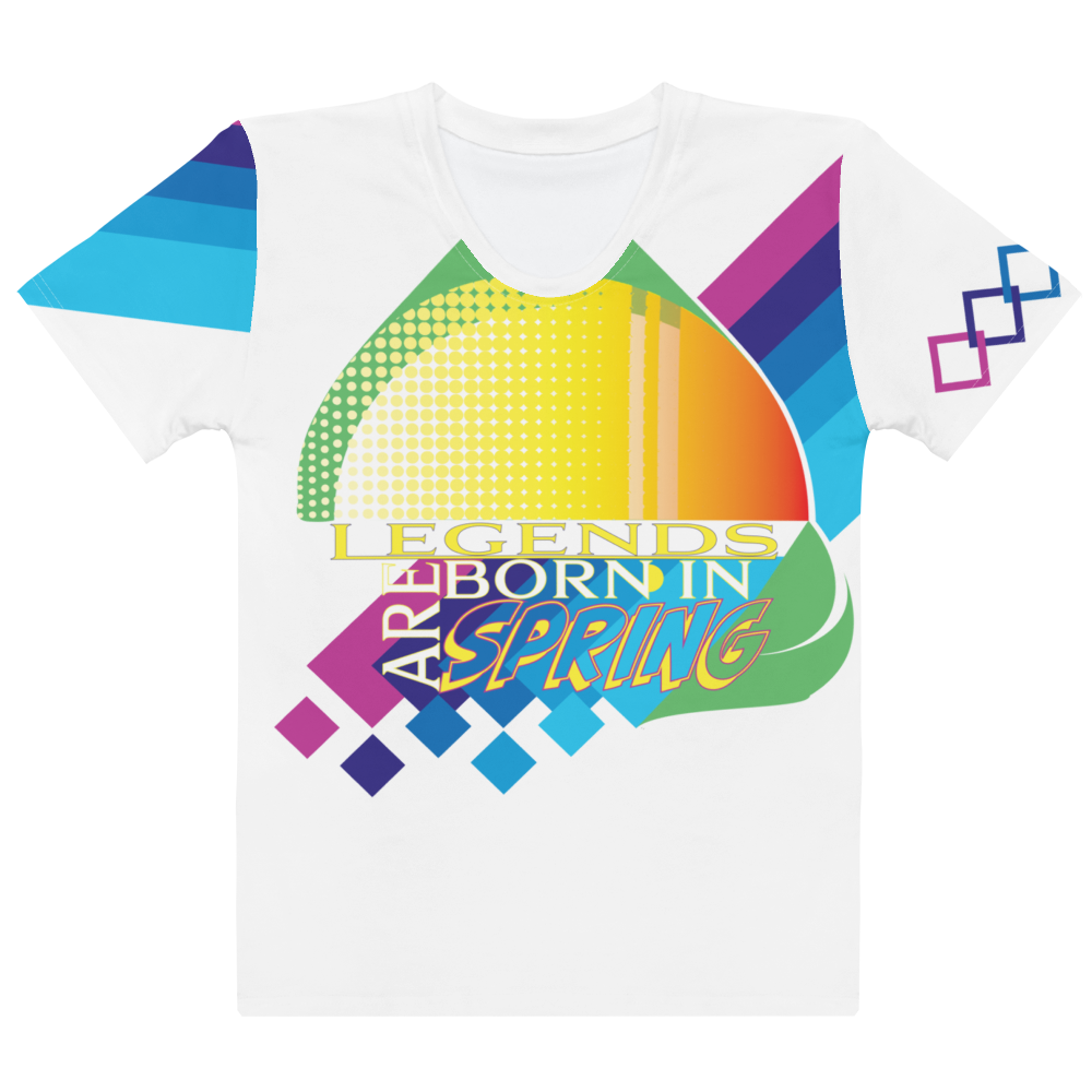 Legends Are Born In Spring Women's | White