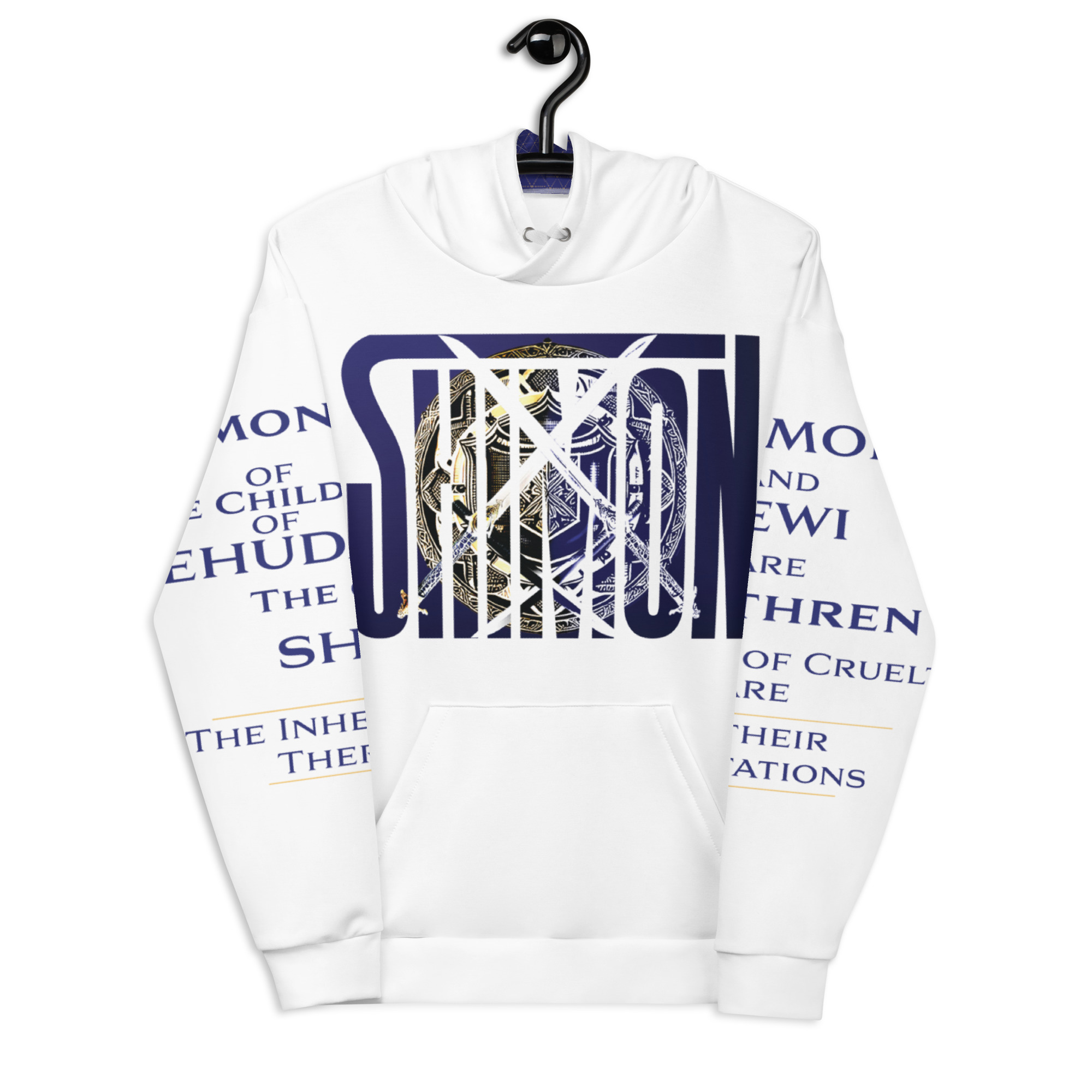 Shimon Second Tribe of Yisrael Hoodie